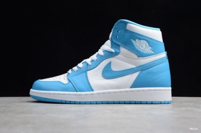 Bmlin Shoes Retro Jordan 555088-117 1 High Air OG 'UNC' 0809